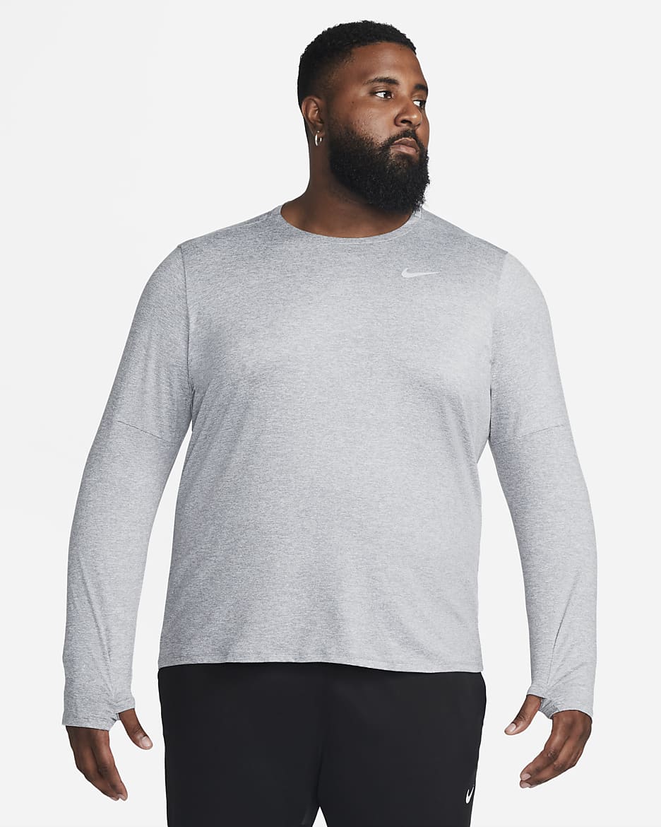 Nike Element Men s Dri FIT Running Crew Top